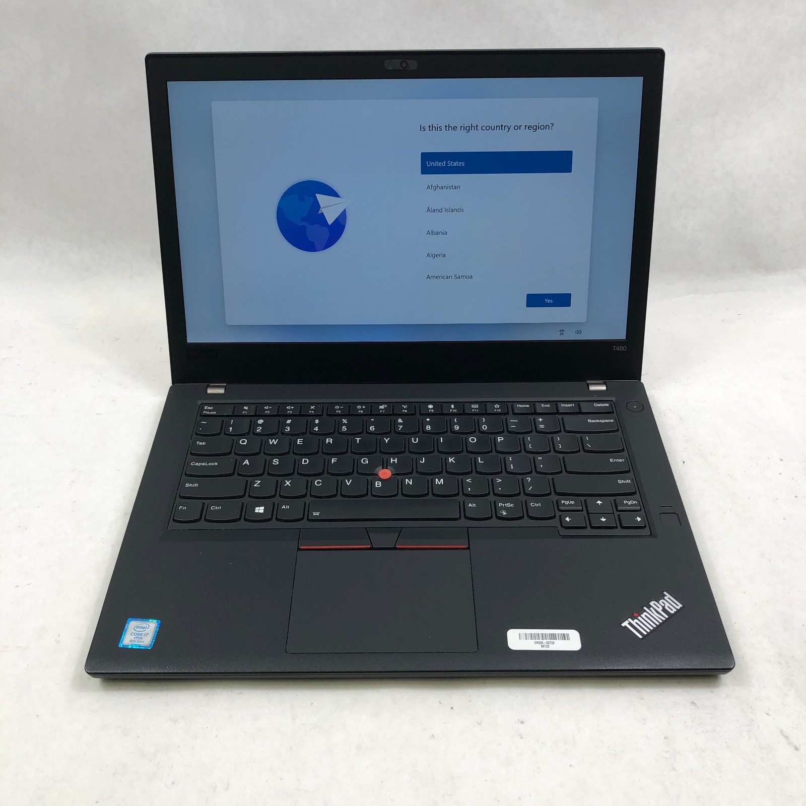 Lenovo ThinkPad T480 FHD 14″ Intel Core i7-8650U 16GB 512GB SSD Windows 11 Pro