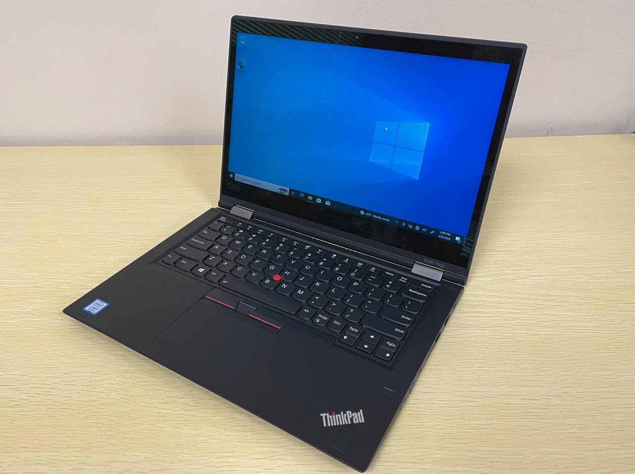 Lenovo Thinkpad X380 Yoga i7-8550U 1.8 Ghz 8GB RAM 256GB SSD Win11 w/ AC Adapter
