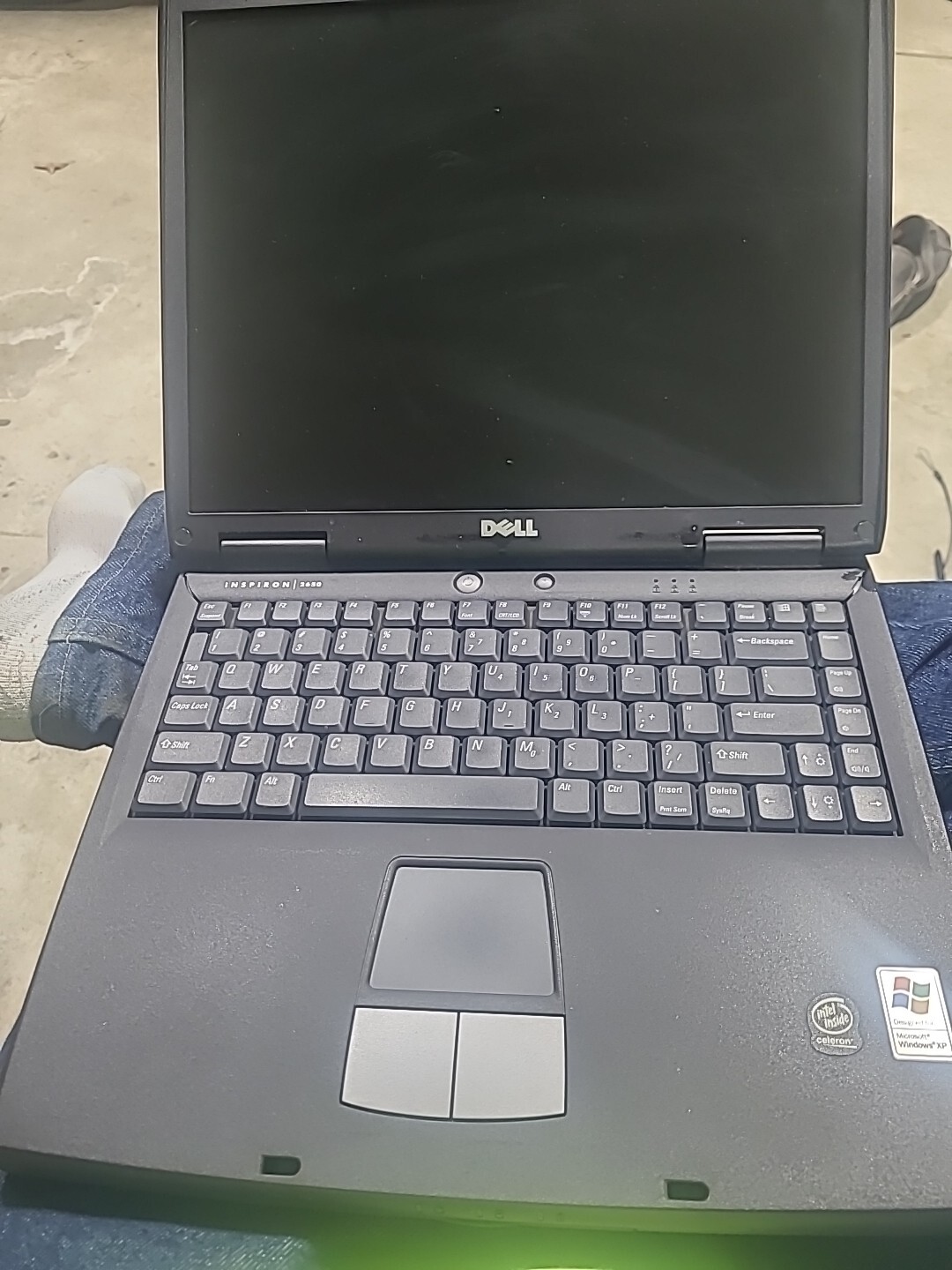 Dell Inspiron 2650 PP04L Intel Pentium Untested As Is For Parts Or Repairs