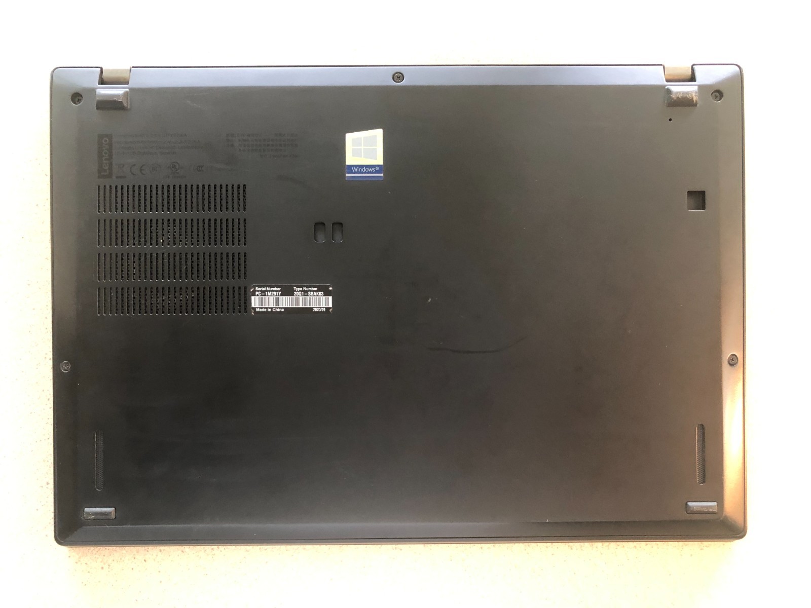 Lenovo X390, i7-8665U, TouchScreen, Windows 11 Pro, 16 GB Ram, 1TB, MS Office