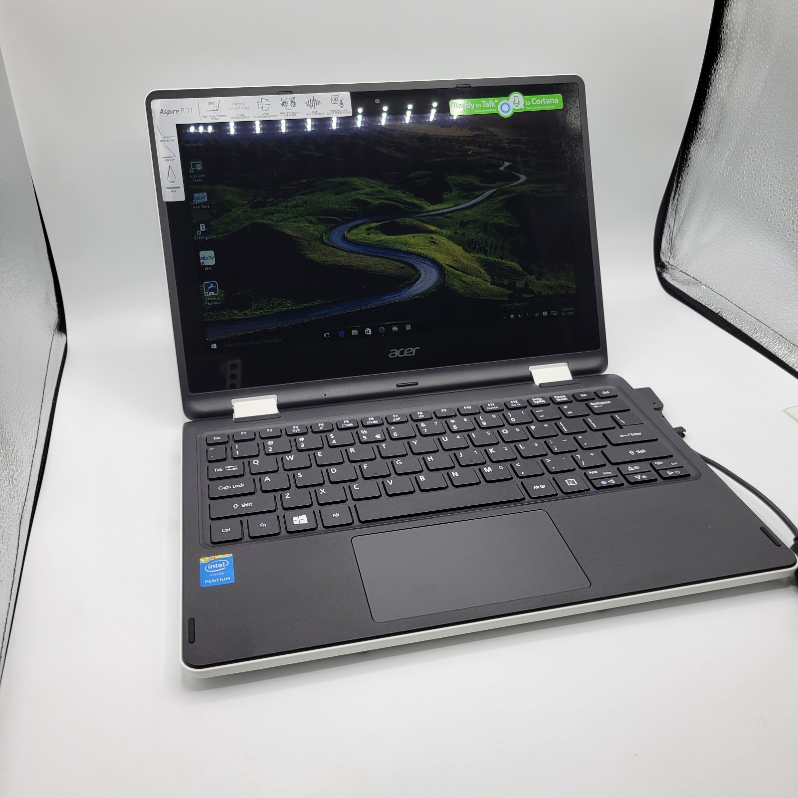 Convertible 11.6″ Acer R3-131T Touch Screen Laptop 4gb Ram