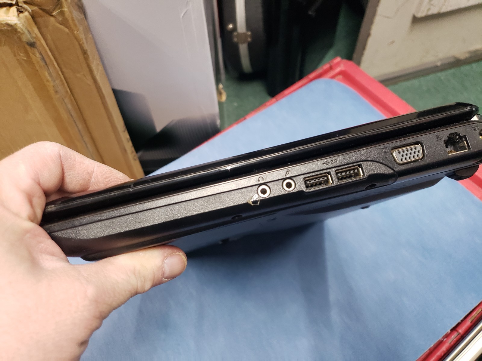 Asus K501 laptop intel pentium t4500 cpu 2.30ghz 4gb ram for parts as is