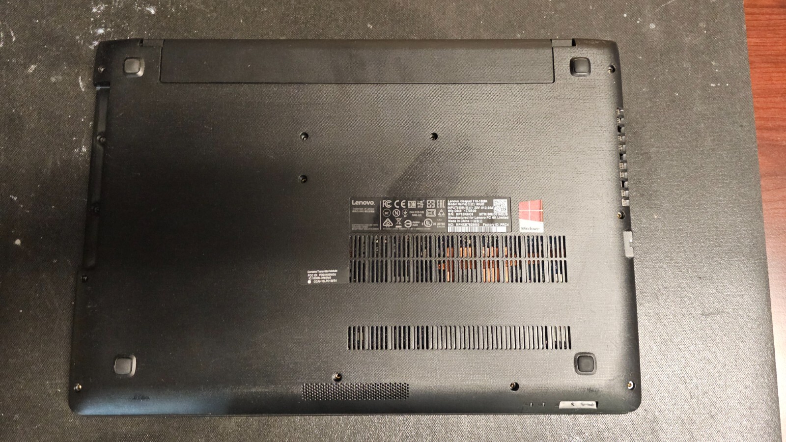 Lenovo Ideapad 110-151SK 15.6” Laptop Intel Pentium 4405U 6GB RAM 1TB HDD