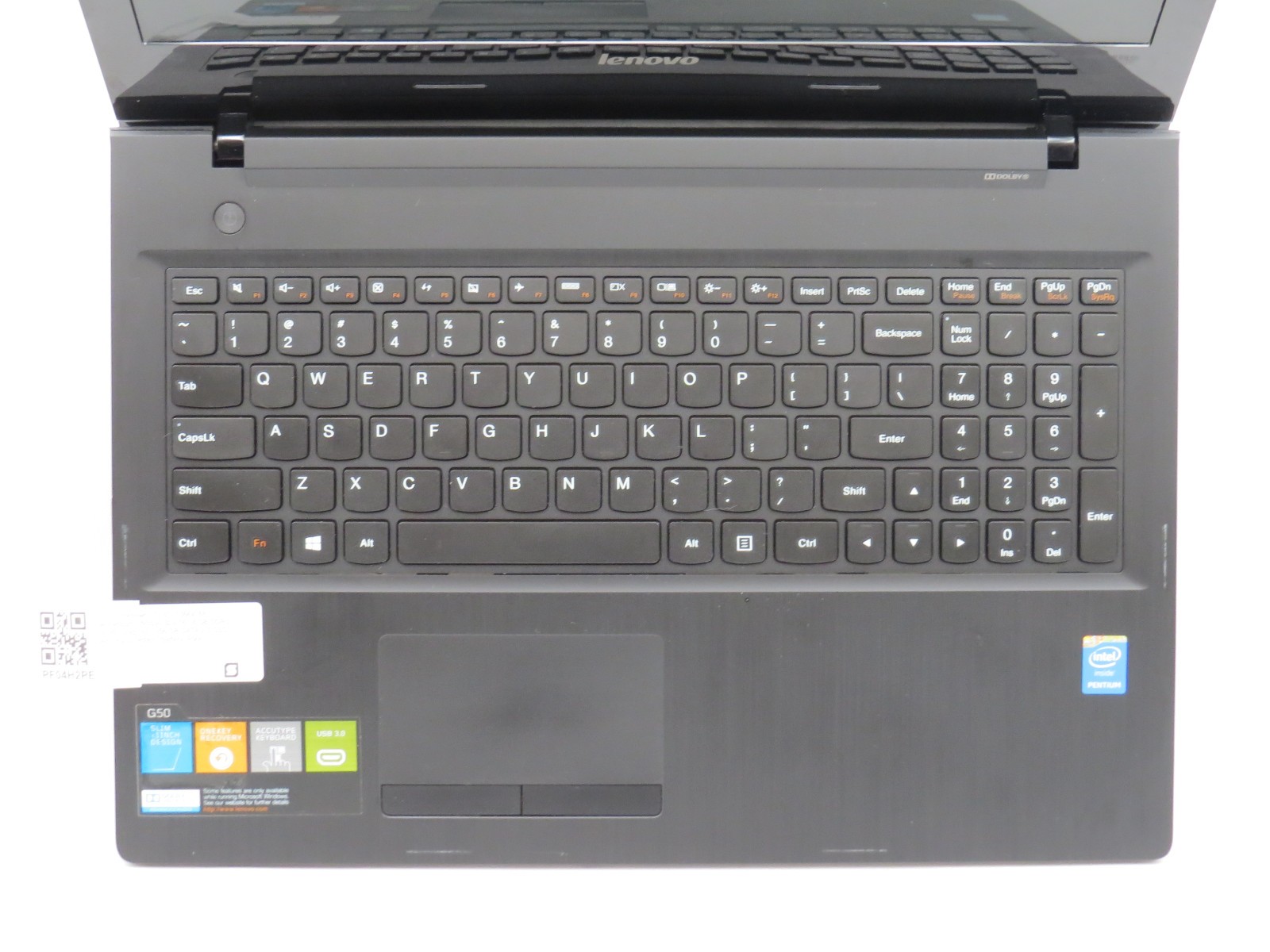 Lenovo G50 | N3530 @ 2.16GHz | 8GB DDR3 | 256GB SSD | 15.6″ | No OS