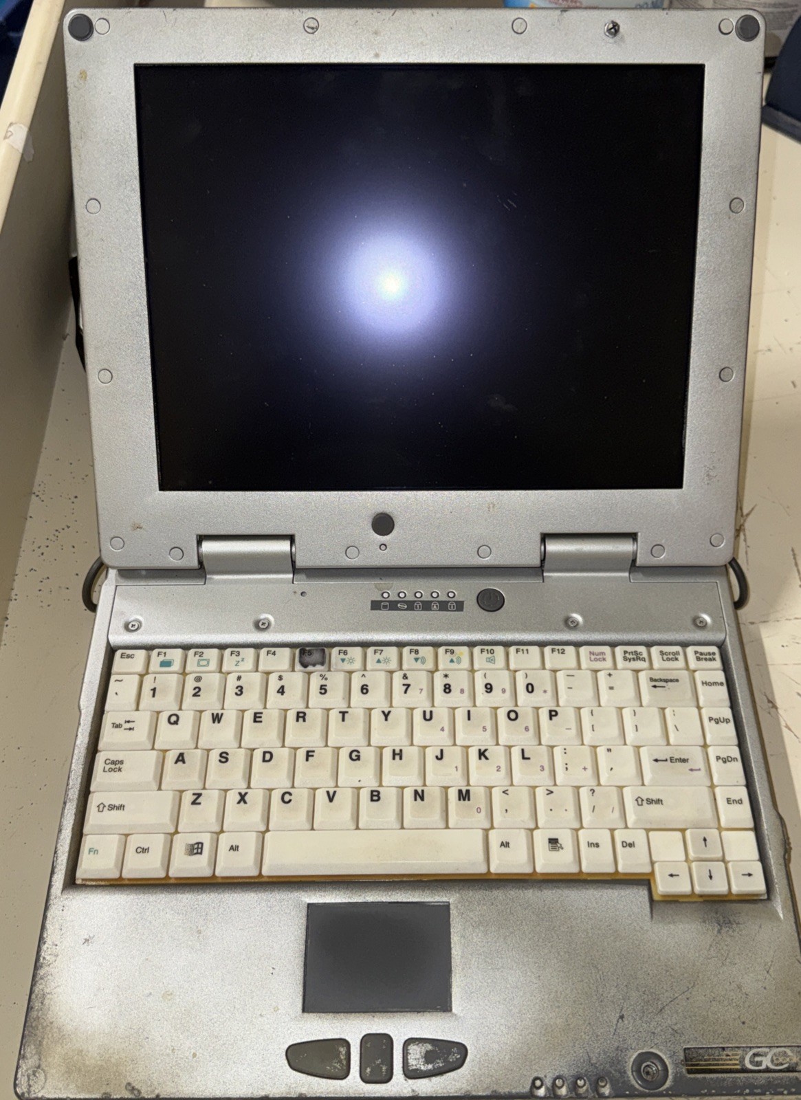 Vintage Military General Dynamics Itronix GoBook IX250 Laptop No Charger Untest