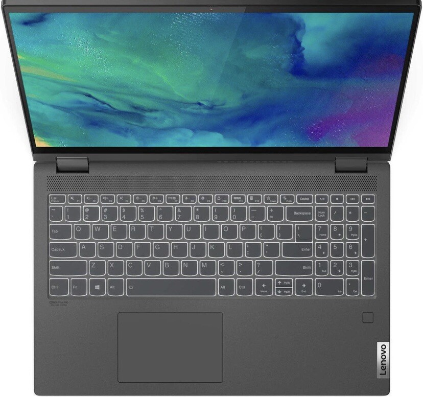 Lenovo IdeaPad Flex 5 AMD Laptop, 15.6″ FHD IPS Touch 250 nits, Ryzen 5 5500U.