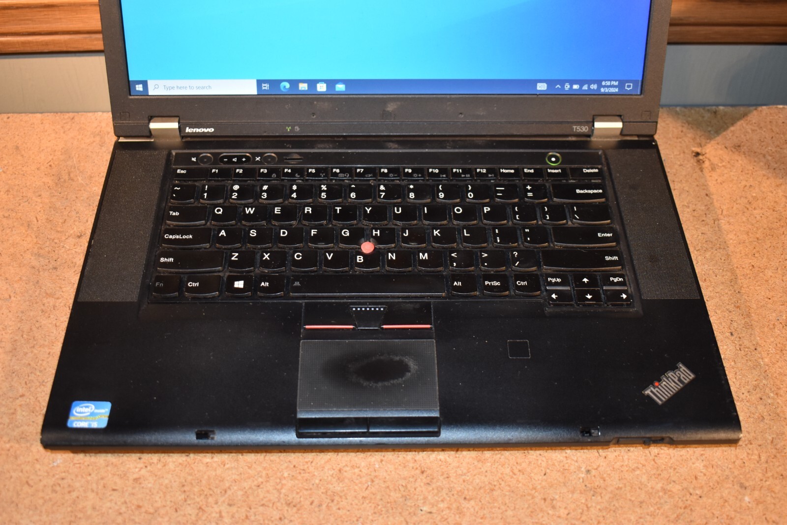 Lenovo ThinkPad T530 Intel Core i5-3210 8GB RAM 512GB SSD Windows 10 Pro Webcam