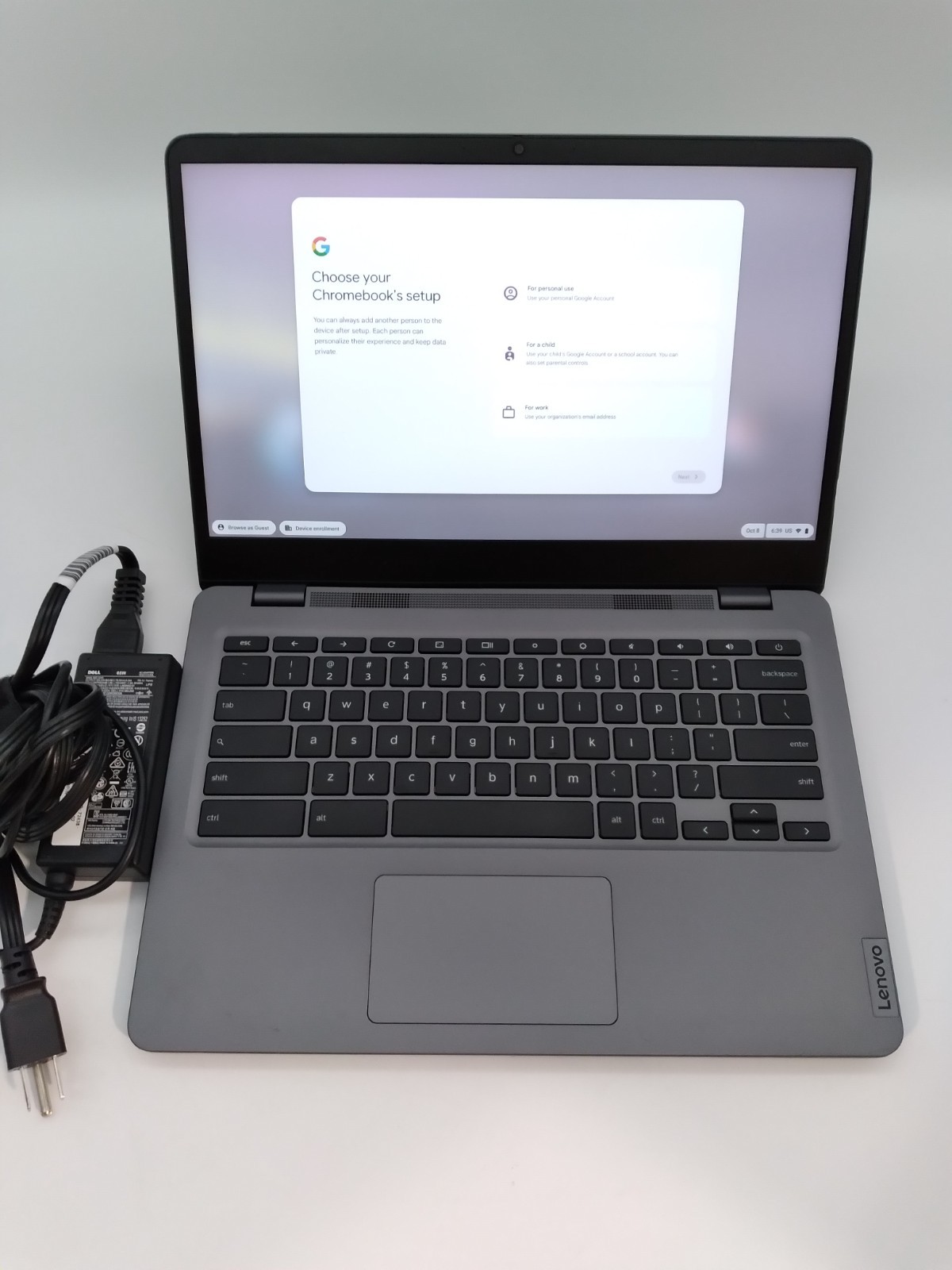 Lenovo 14e Chromebook Gen 2 14″ Touchscreen AMD 3015Ce, 4GB RAM, 32GB EMMC
