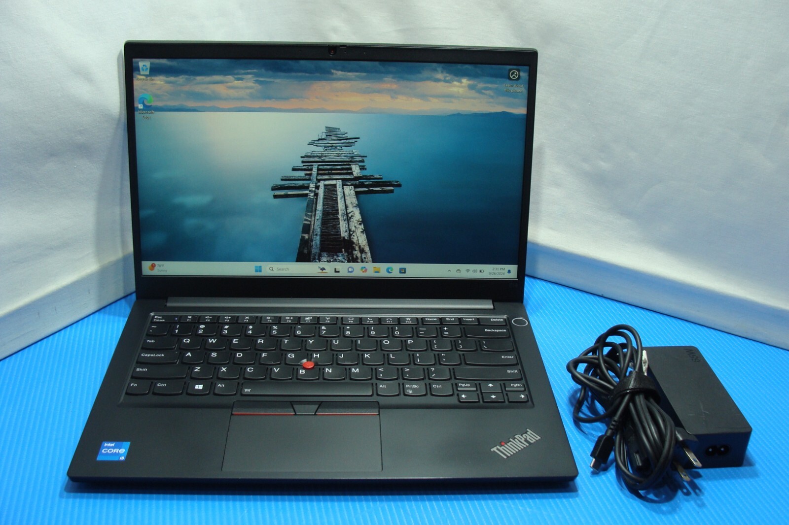 Lenovo ThinkPad E14 Gen 2 14″ i5-1135G7 2.4GHz 16GB 256GB Batt 91% TOUCH