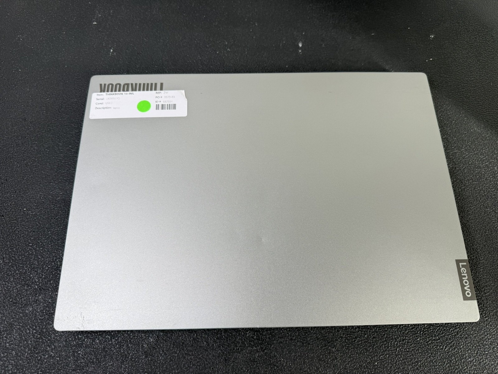 Lenovo ThinkBook 14-IML i7-10510U 1.8GHz 12GB DDR4 512GB NVMe Win11Pro – READ