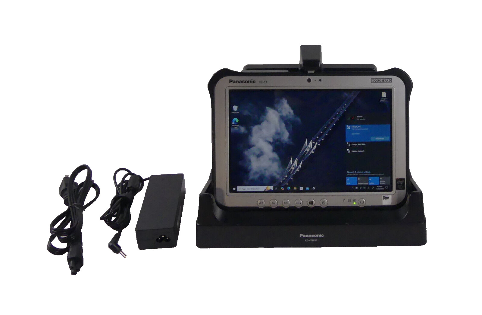 Panasonic Toughpad FZ-G1 MK3 i5-5300U 8GB 128GB Win 10 Pro Webcam Barcode Reader