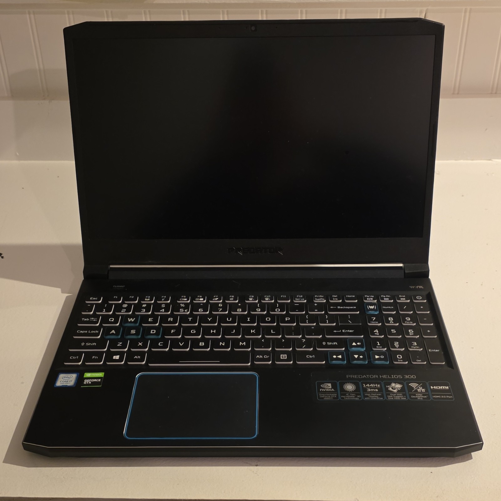Acer Predator Helios 300 Gaming Laptop Intel i7 16GB 512GB SSD RTX 15.6″ Black