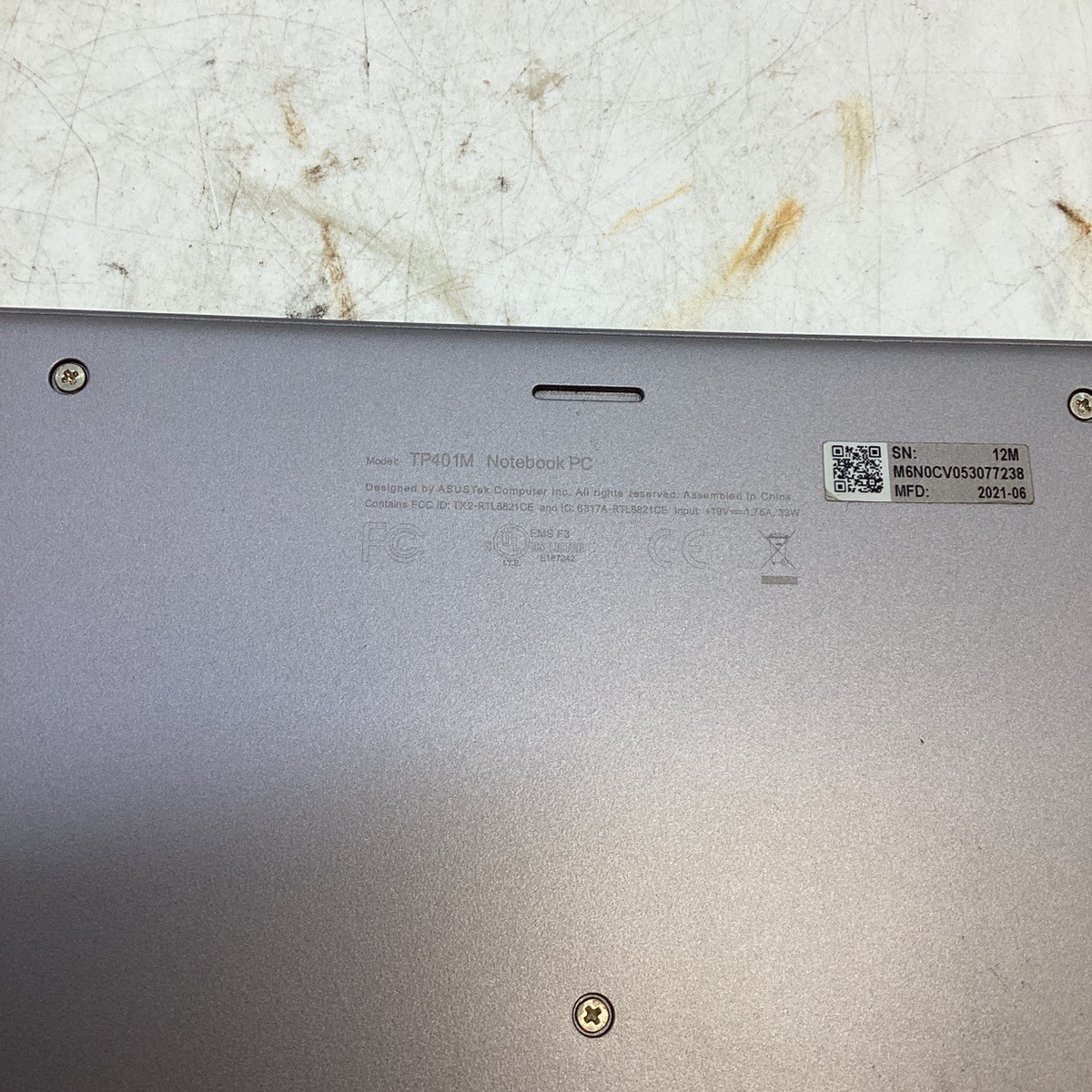 Asus VivoBook TP401M Flip 14 2-in-1 HD Touchscreen Laptop 4GB Ram (GO1066098)