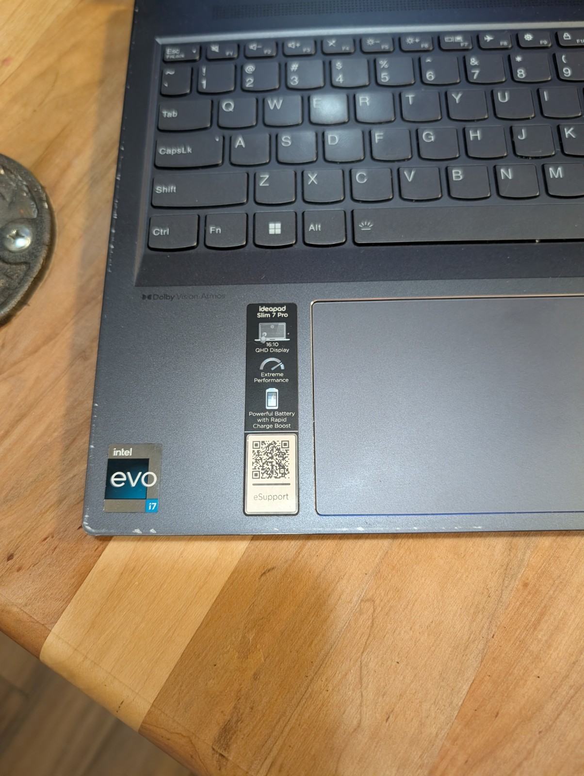 Lenovo IdeaPad Slim 7 Pro 16″ Laptop Intel Core i7 Gray Dolby Vision Webcam