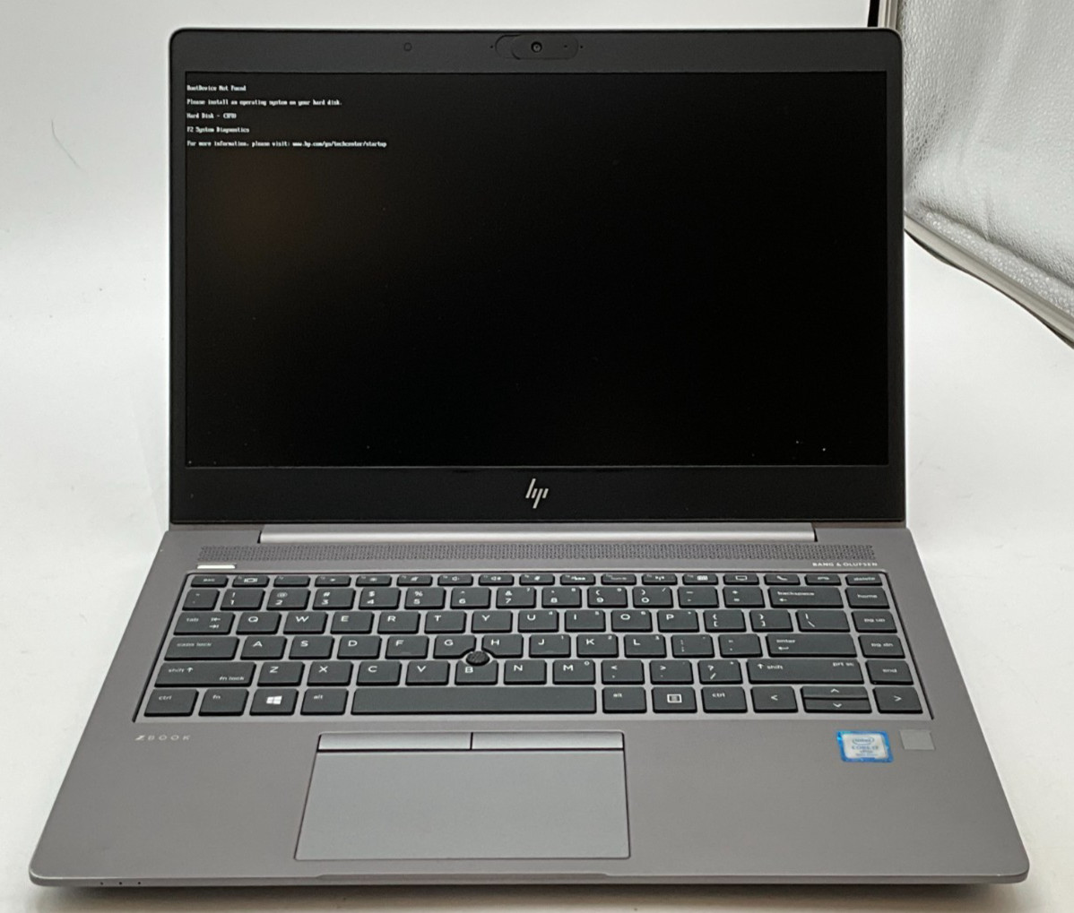 HP ZBook 14u G5 4VY18US i7-8650U 1.90G 16GB no os NVMe LAPTOP 5CG8526Z7M