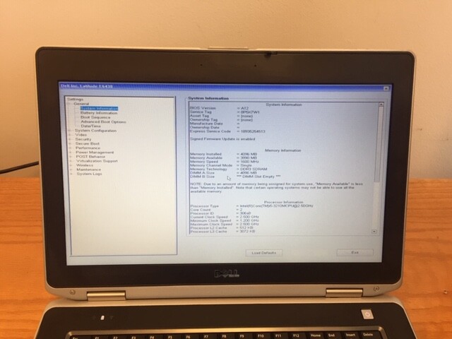 Dell Latitude E6430 business Laptop – HD Intel Core i5 2.60GHz 4GB RAM W/ OEM Ad
