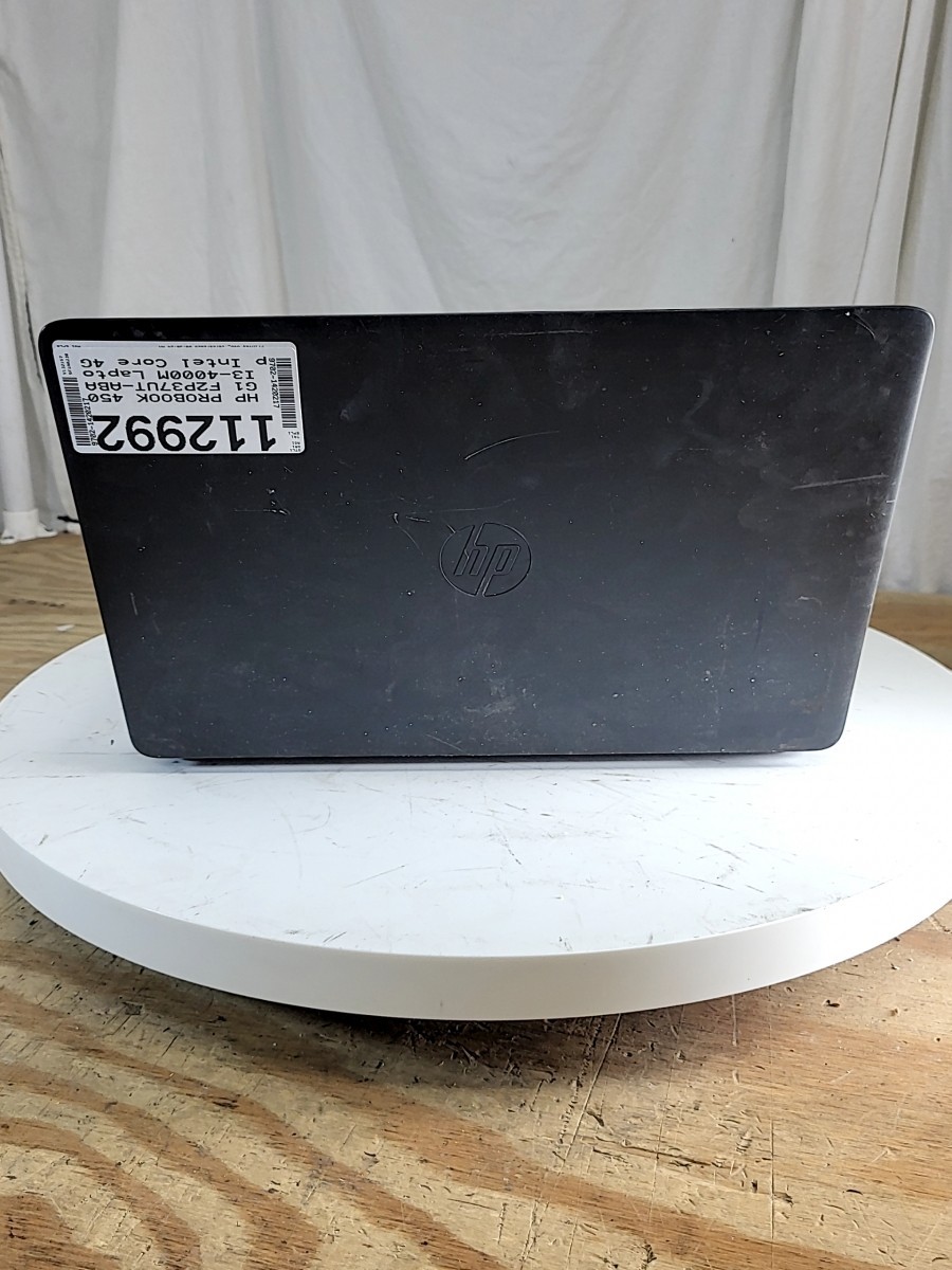 HP PROBOOK 450 G1 F2P37UT-ABA Laptop Intel Core I3-4000M 4GB 500GB SEE NOTES