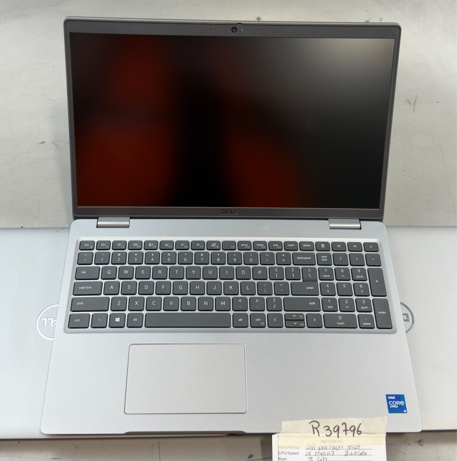 (Lot of 3) Dell Precision 3560 i5-1145G7 / 8GB RAM / T500 / NO SSD -RL6029