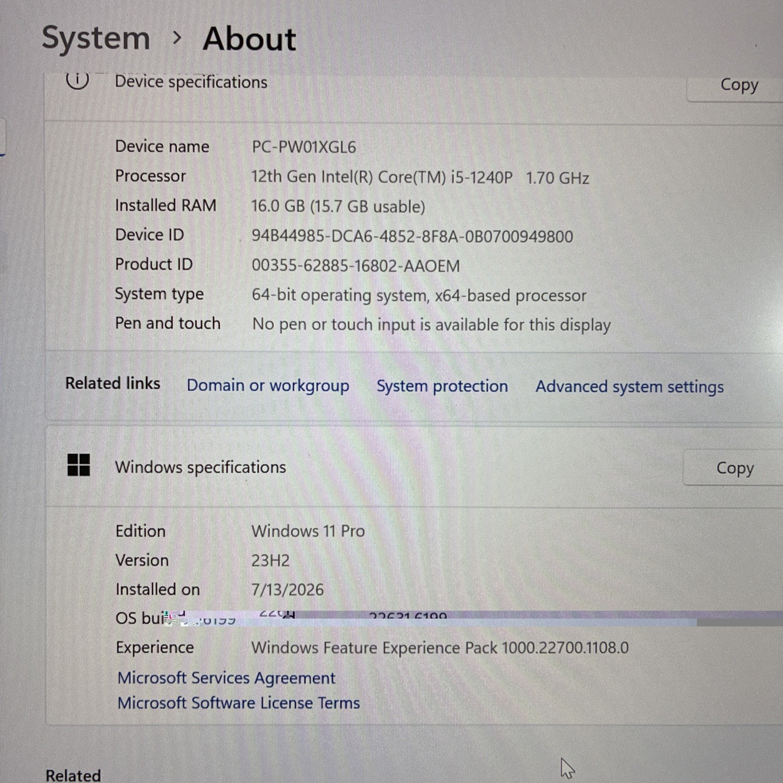 Lenovo ThinkPad X1 Nano Gen 2 i5-1240P 1.7GHz 16GB 512GB NVMe 13″ No OS: Fair