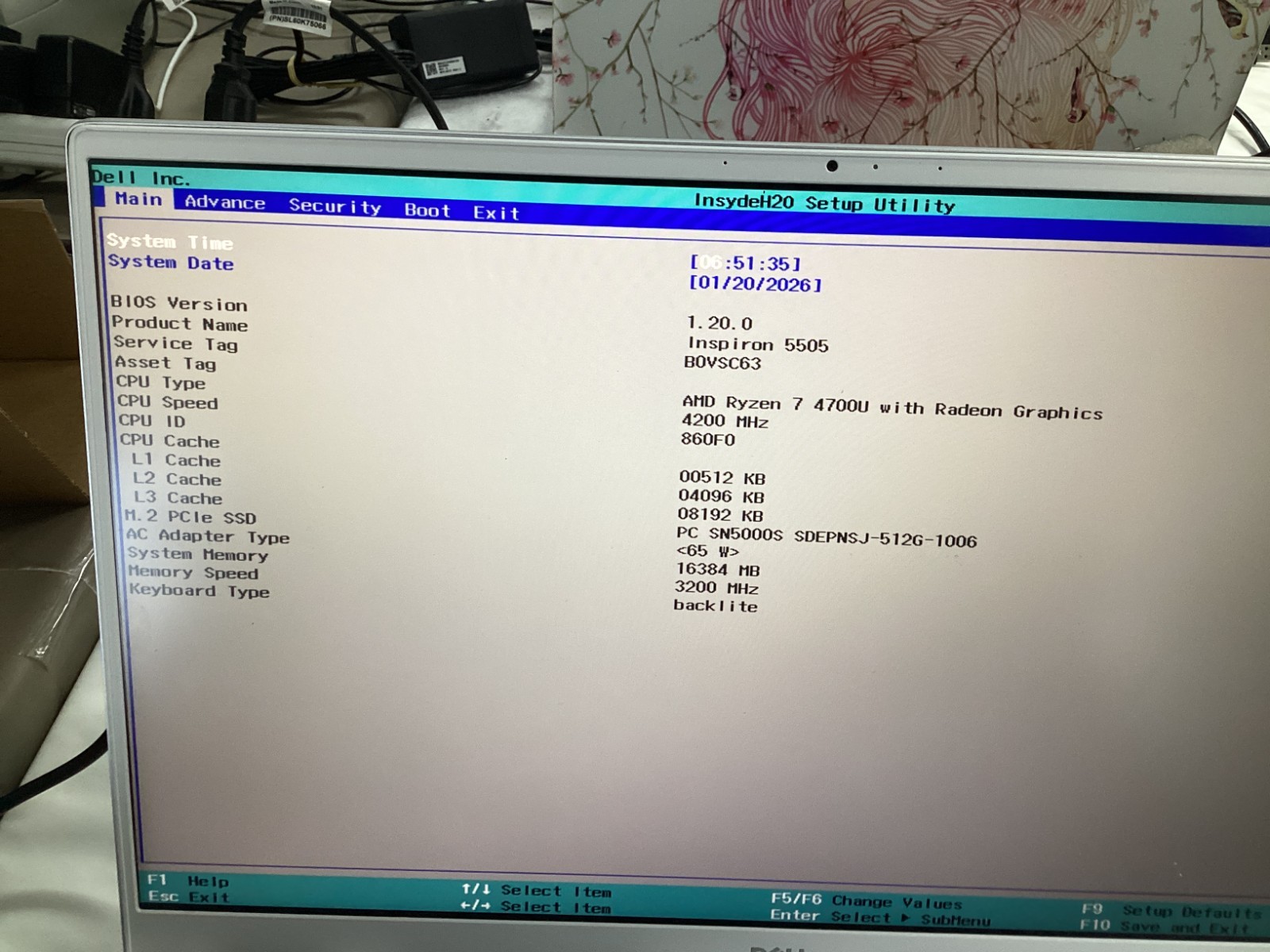 DELL Inspiron 15 5505 15.6″ FHD Laptop AMD Ryzen 7 4700U 16GB RAM 512GB SSD