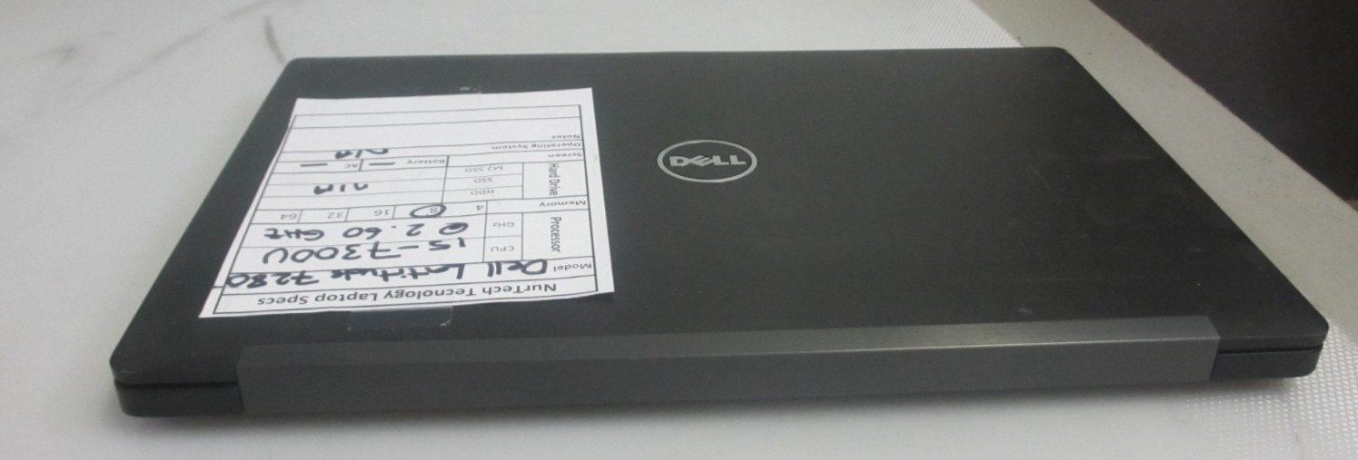 Dell Latitude 7280 i5-7300U 2.60GHz 8GB Laptop NO OS/ HDD/ BTRY/AC