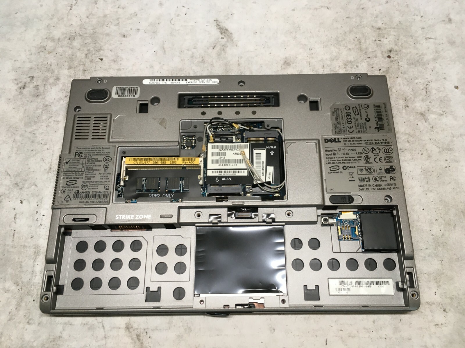 Dell Latitude D420 12″ (AS IS) Intel Core Solo – JZ