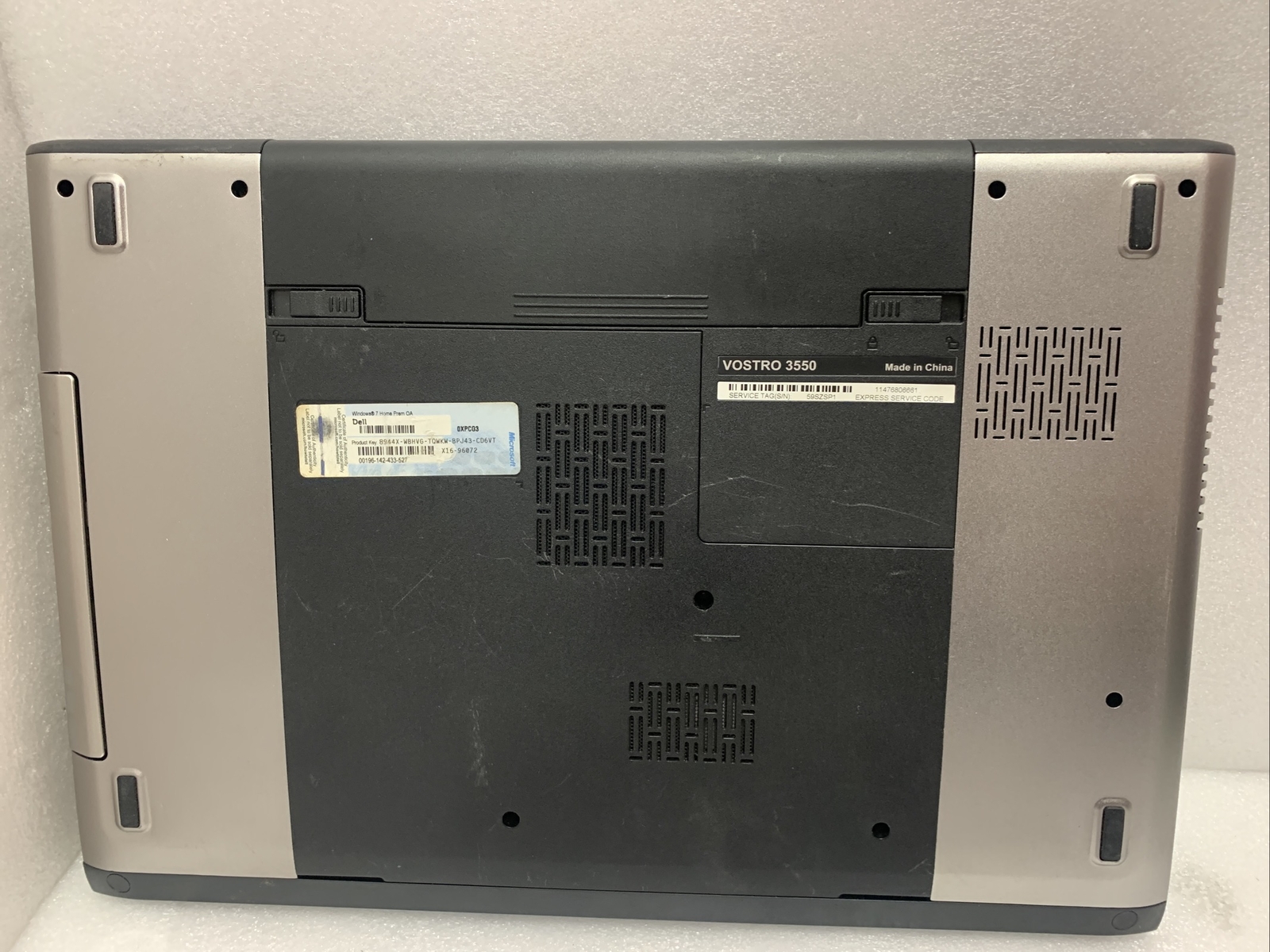 Dell Vostro Laptop 3550 i3-2310M 2.1GHz 15.6″ – 4GB RAM 250GB HDD – AS IS