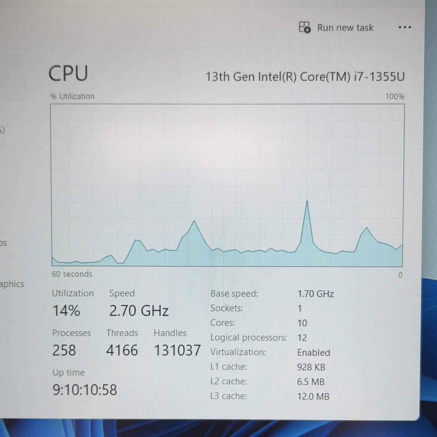 Dell 15 DC15250 15.6″ i7-1355U 1.7GHz 16GB RAM 512GB SSD