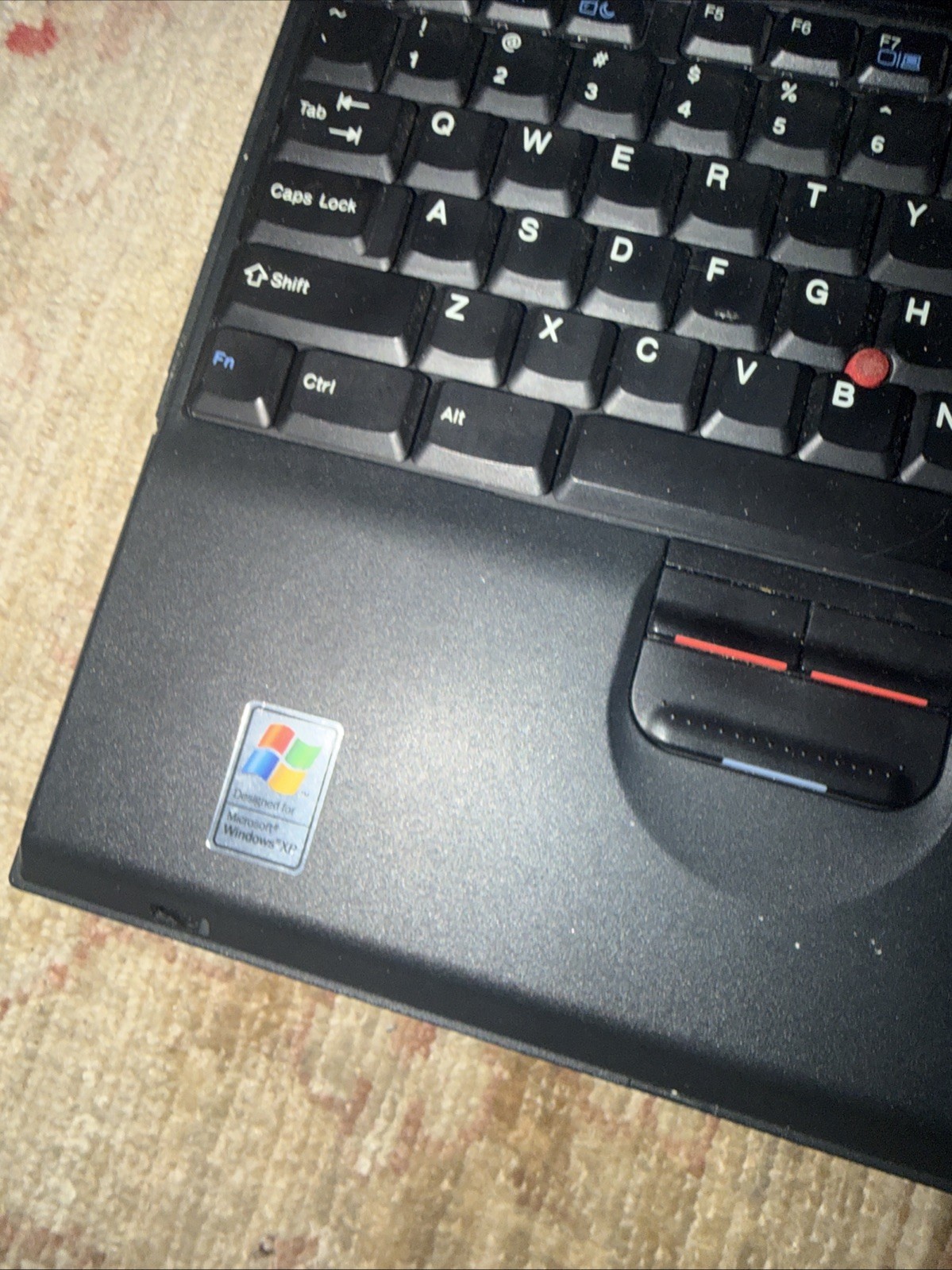 IBM ThinkPad Laptop Type 2647 Vintage Windows Xp 1-2CPU Parts As Is