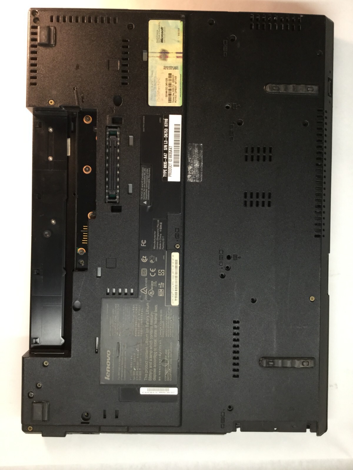 Lenovo ThinkPad R61 15″ Laptop Intel Celeron – BOOTS TO BIOS/ DIM BACKLIGHT -MZ