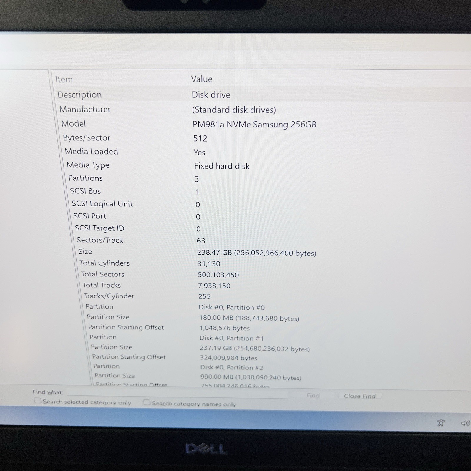 DELL LATITUDE 5491 Intel i5-8400H 2.50GHz 8GB RAM 256GB NVME – Windows 11 Pro