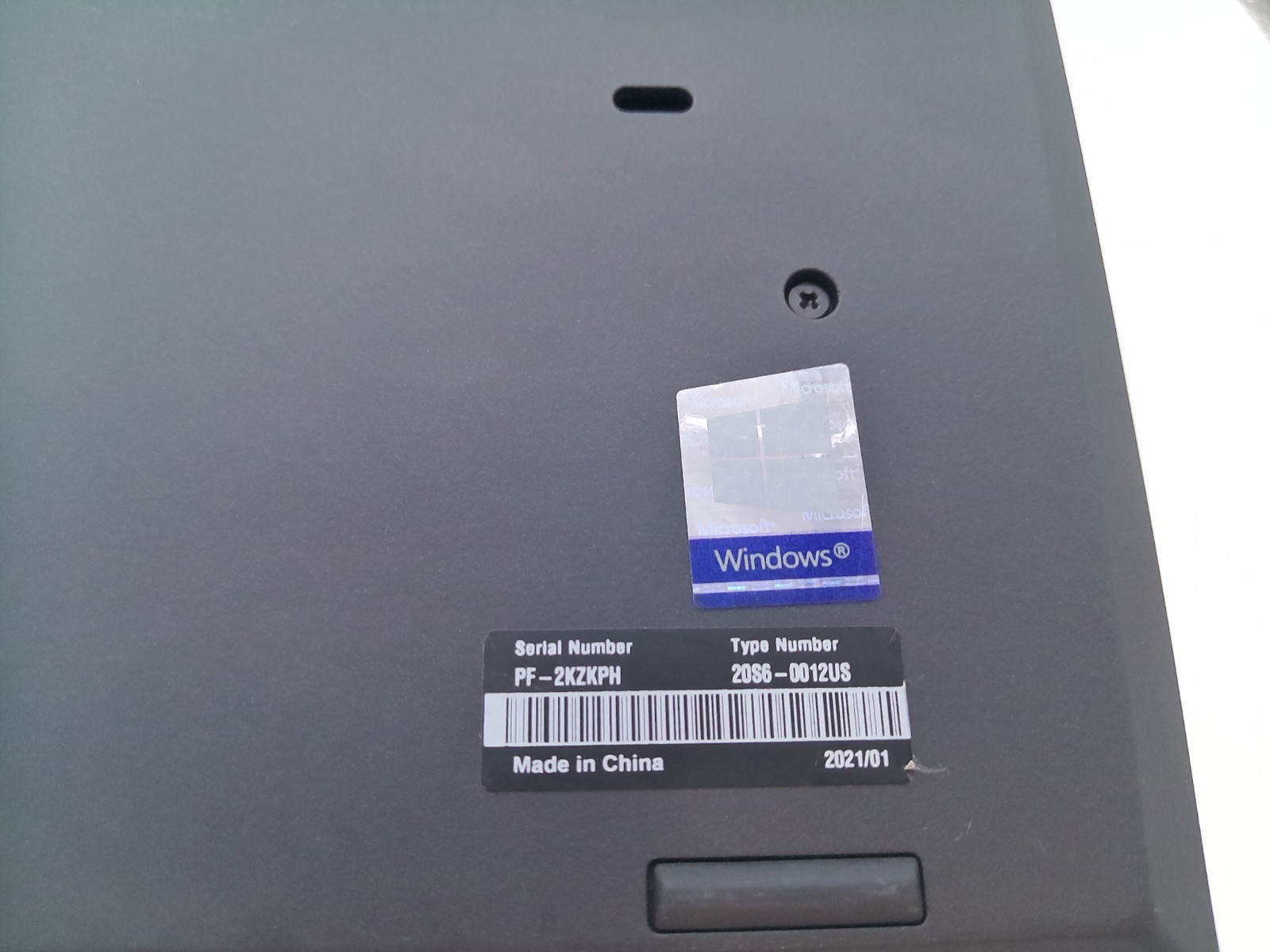 Lenovo ThinkPad T15 Gen 1 Used 15.5″ Intel i5-10310U 8GB 256GB NVMe – USED NO AC