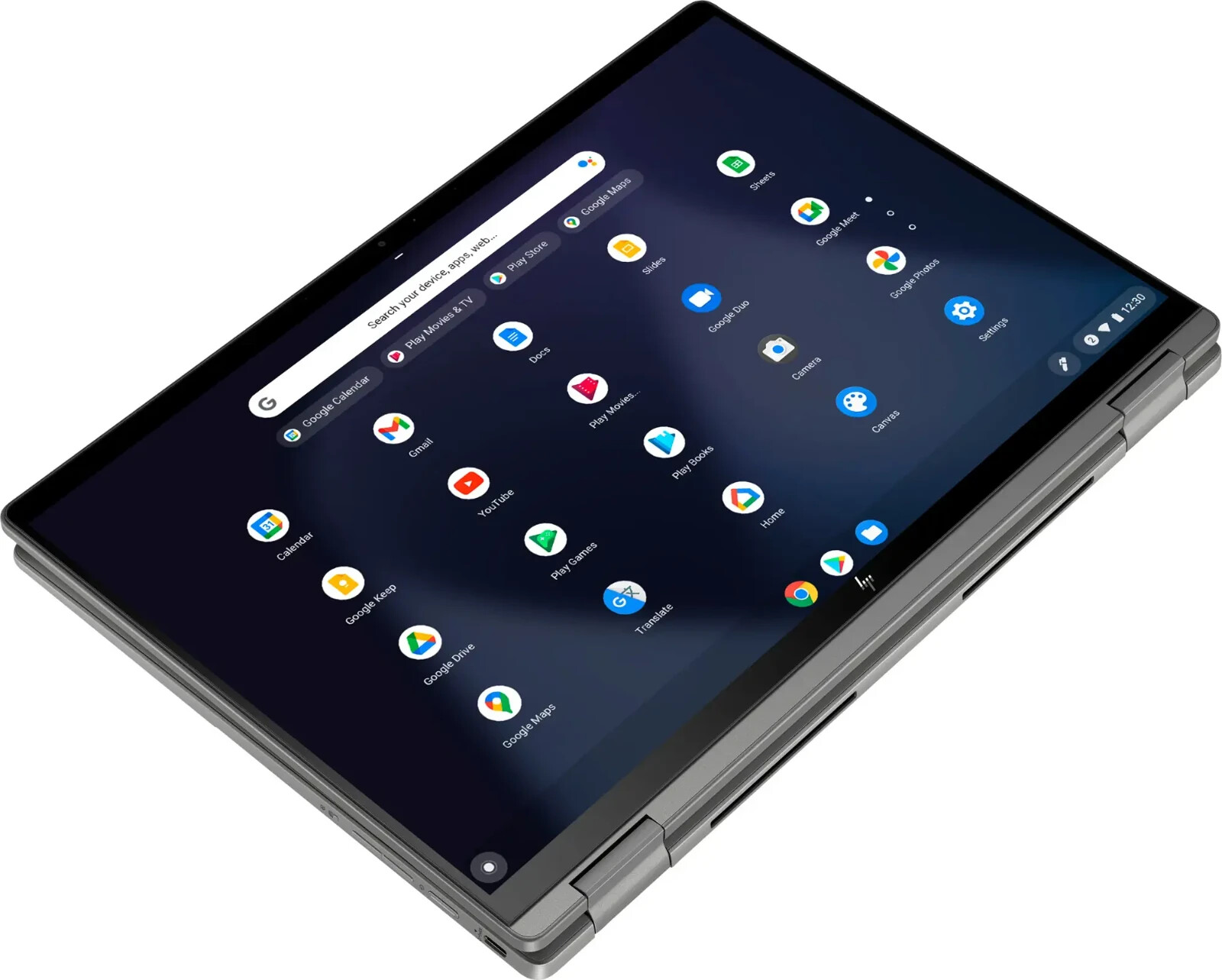 NEW HP 2in1 14b-cb0033dx 14″ Touch Chromebook/Intel N4500/4GB/64GB EMMC, Silver