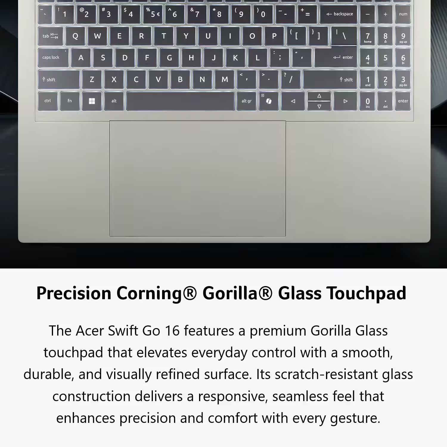 Acer – Swift Go 16 AI – Copilot+ PC – 16″ OLED WQXGA Touch Laptop – Intel Cor…