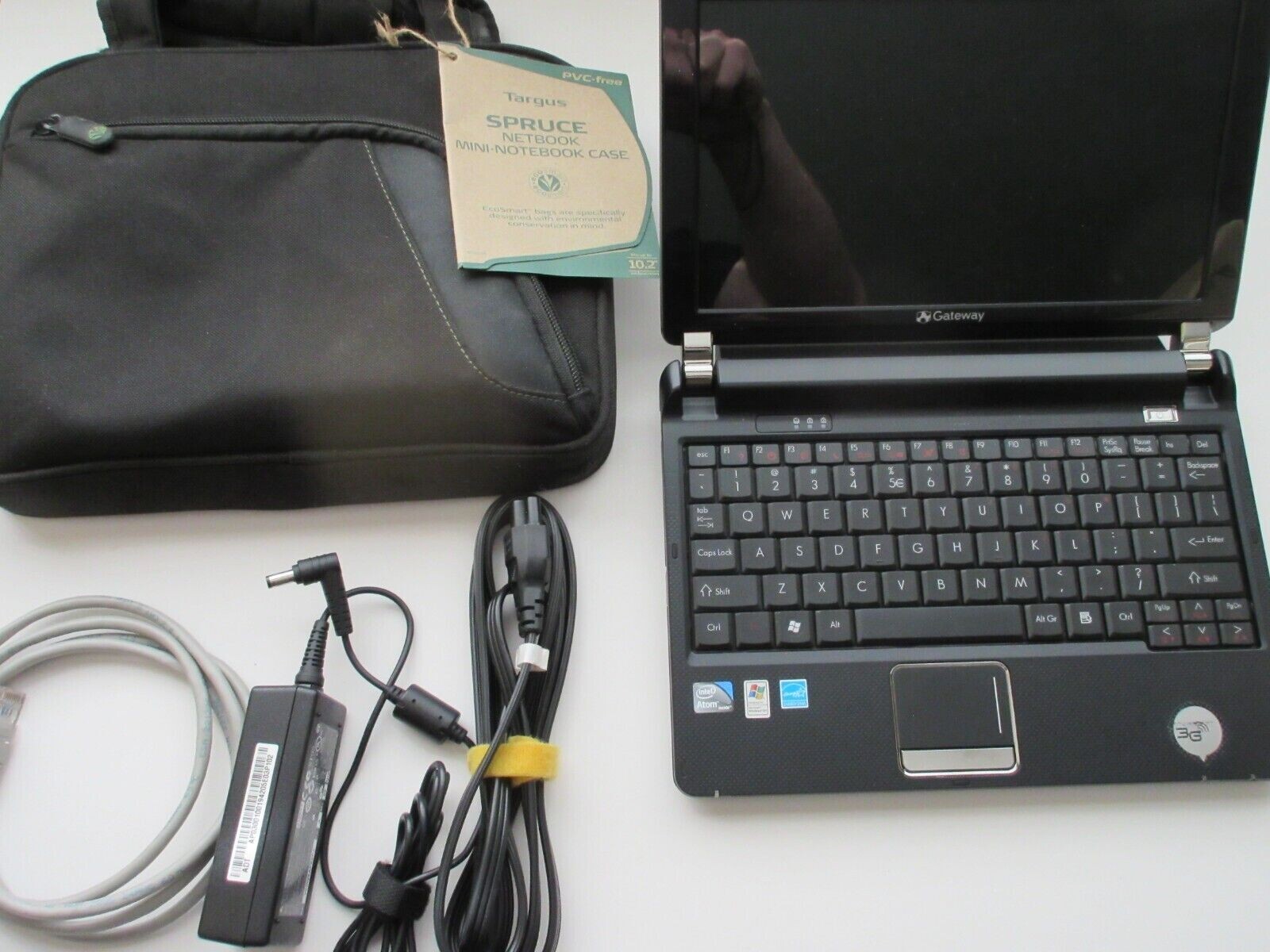 Gateway Netbook KAV60 2x Intel 1.6GHz 1GB RAM 128GB SSD, Vintage