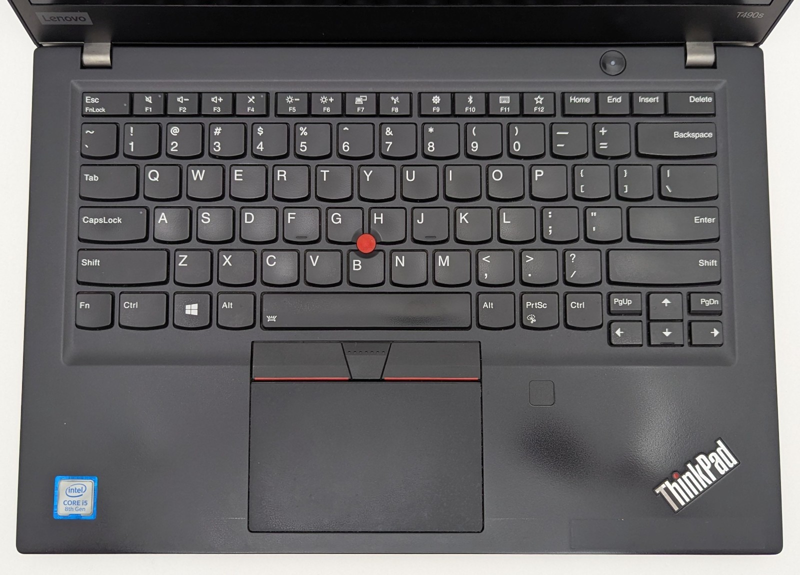 Lenovo ThinkPad T490s 14″ Laptop i5-8265U 1.60GHz 8GB RAM 256GB NVMe Win 11 Pro