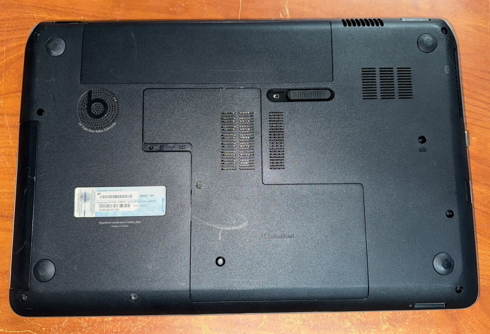 HP Pavilion dv6-7013cl AMD CPU 4GB 250HDD, WORKING BUT PARTS ONLY