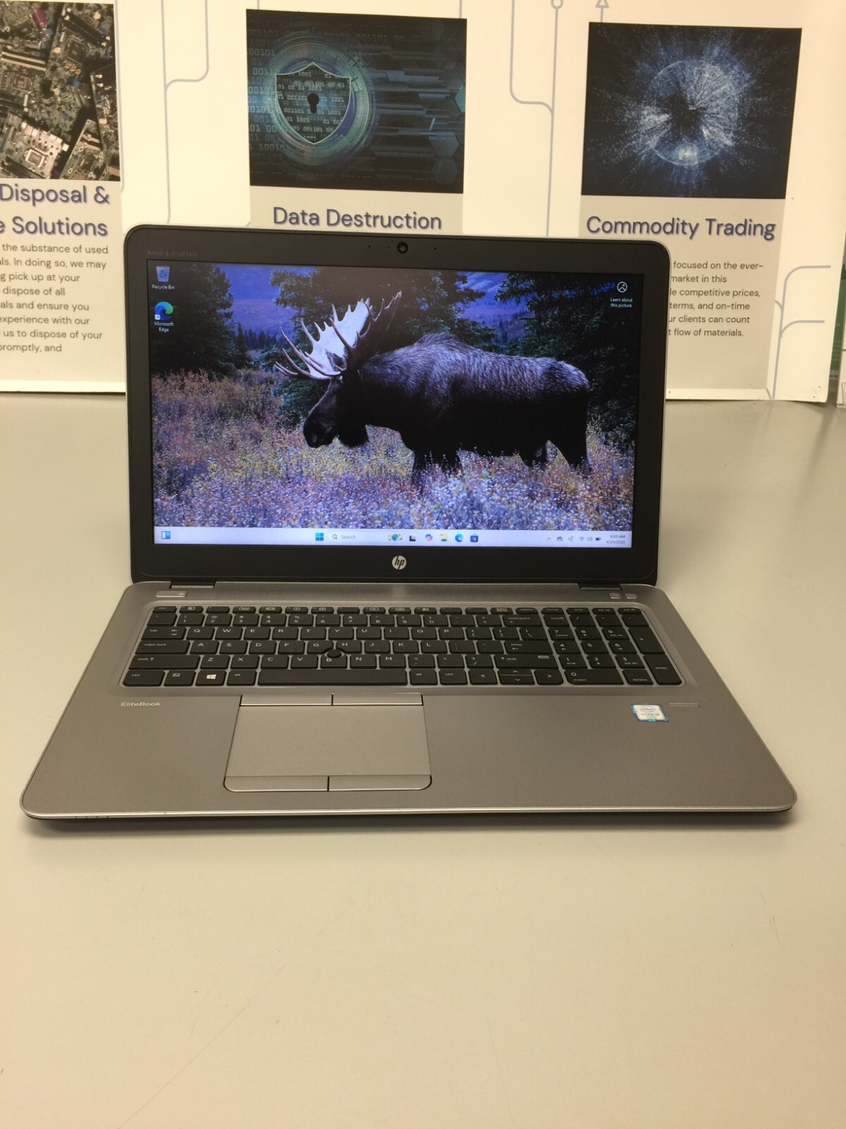 HP EliteBook 850 G3 15.6″ (256GB Core i5 6th gen 2.30GHz 8GB RAM WIN 11 PRO
