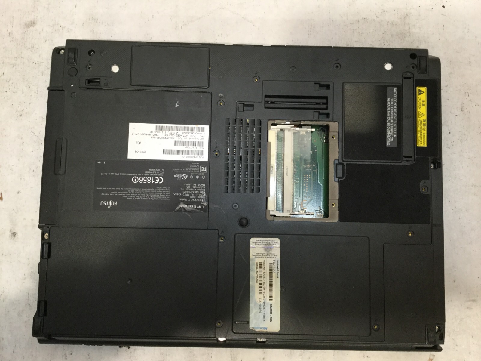 Fujitsu Lifebook T900 13.5” / Intel Core i5 M520 @ 2.53GHz / (MISSING PARTS) -MR