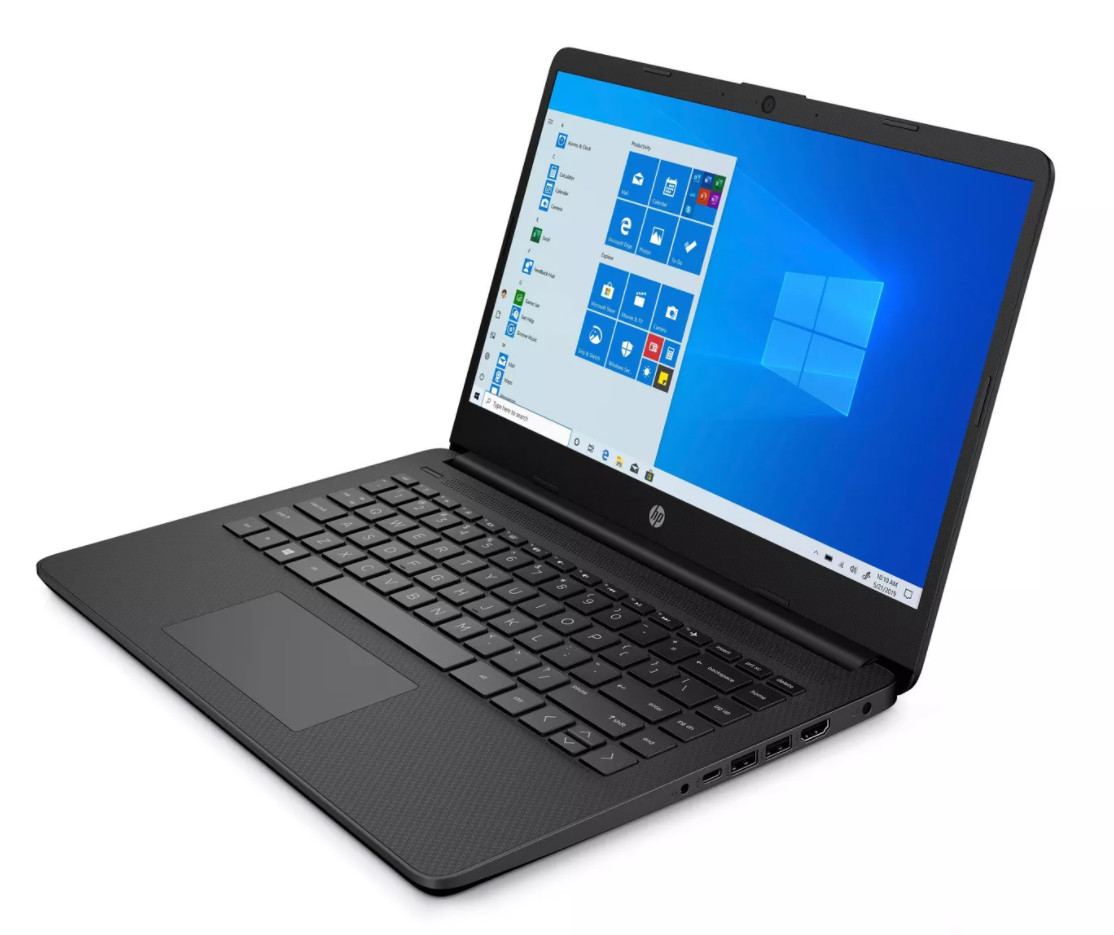 New HP 14″ Laptop Intel i3 1005G1, up to 16GB RAM 1TB SSD Jet Black