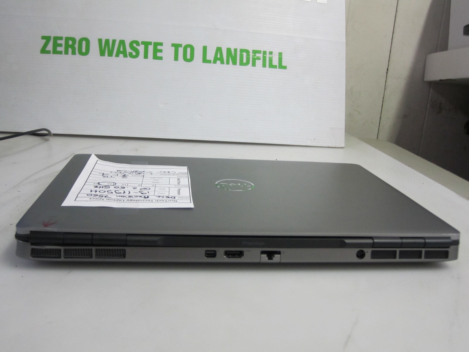 Dell Precision 7560 i9-11950H 2.60GHz 32GB 2TB UBUNTU Laptop + AC