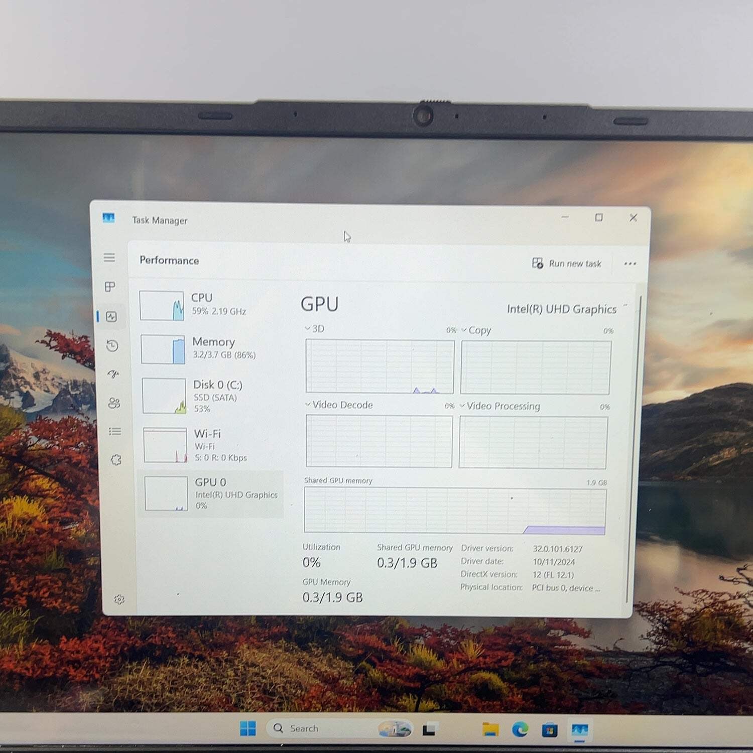 Gateway Notebook GWNN11554 15.6″ N100 800MHz 4GB RAM 128GB SSD