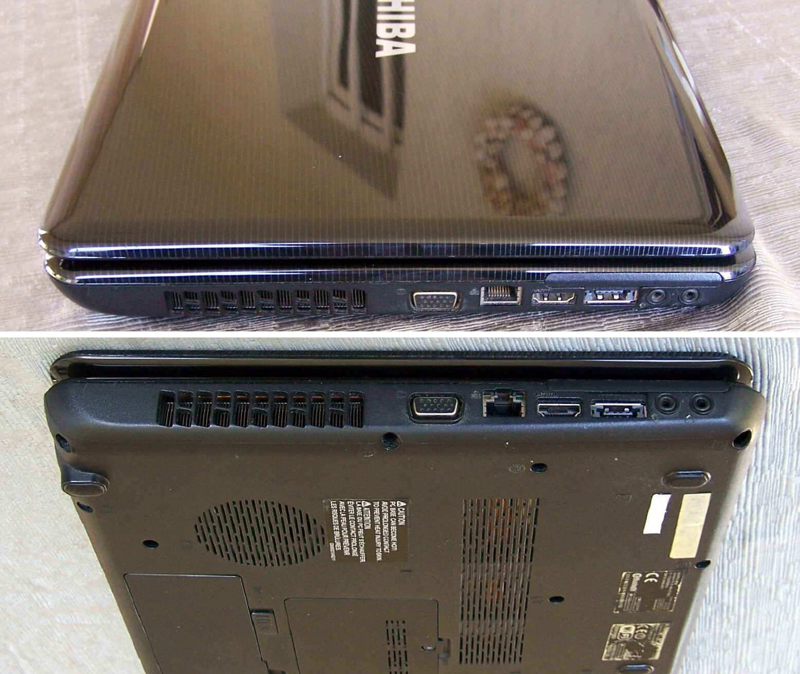Toshiba 15.6 Satellite L505 Intel 2.4GHz 6GB 500GB Ati Radeon HD-4500 HDMI Win10