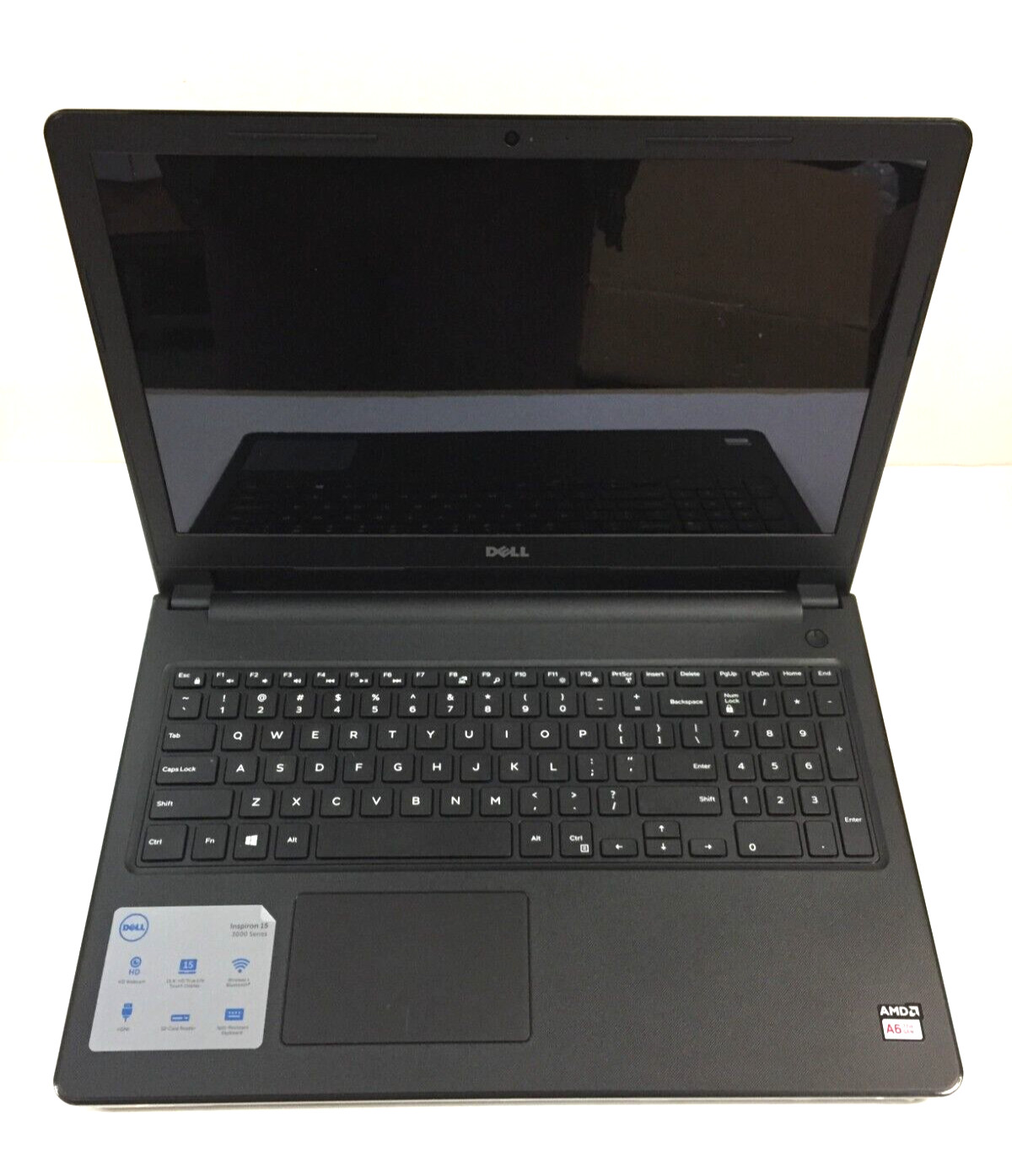 Dell Inspiron 3565 15.6″ Touchscreen Laptop/AMD A6-9200/4GB RAM/128GB SSD/Win10