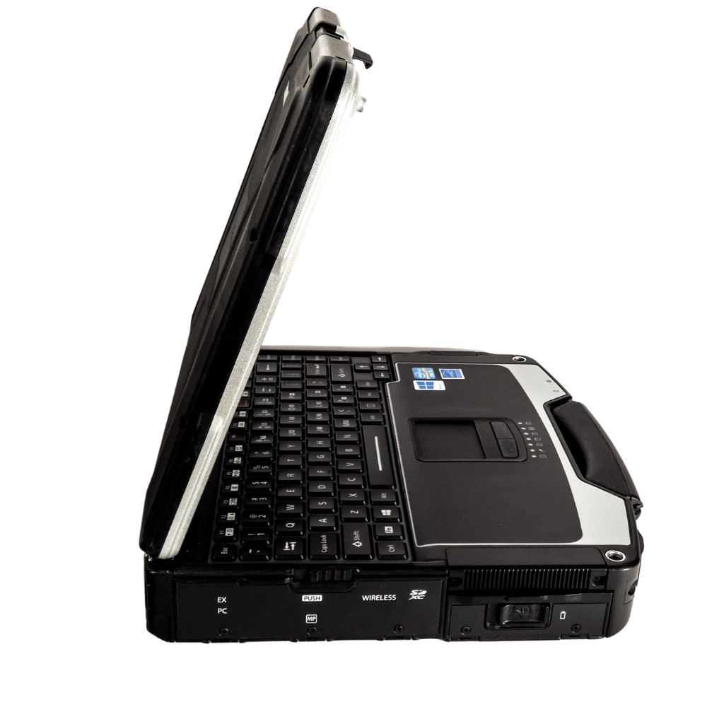 Black Panasonic Toughbook CF-31 500 SSD 8gb *GPS, Touch, 4GLTE, DVD, WIN 11 PRO