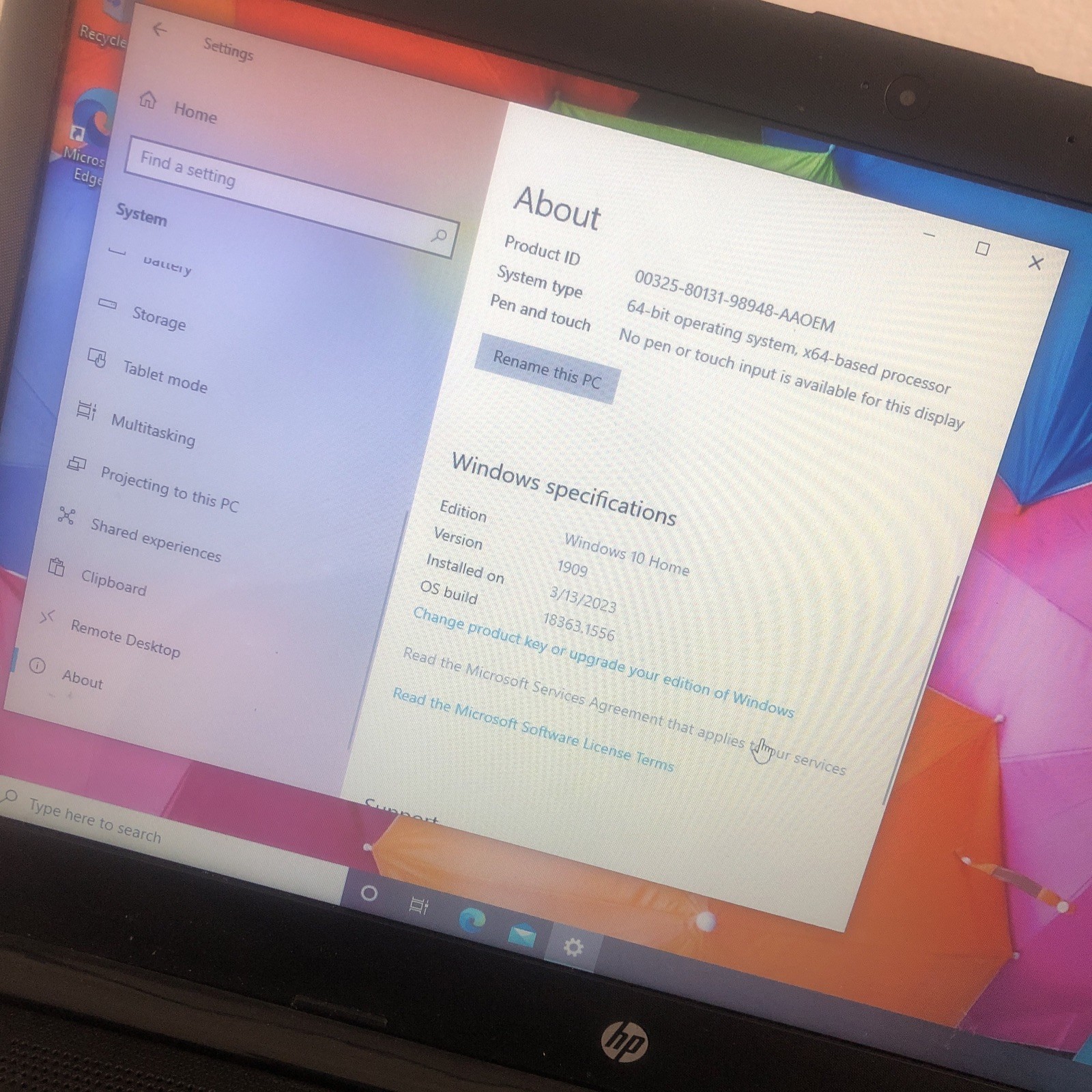 HP LAPTOP 14-cm0xxx