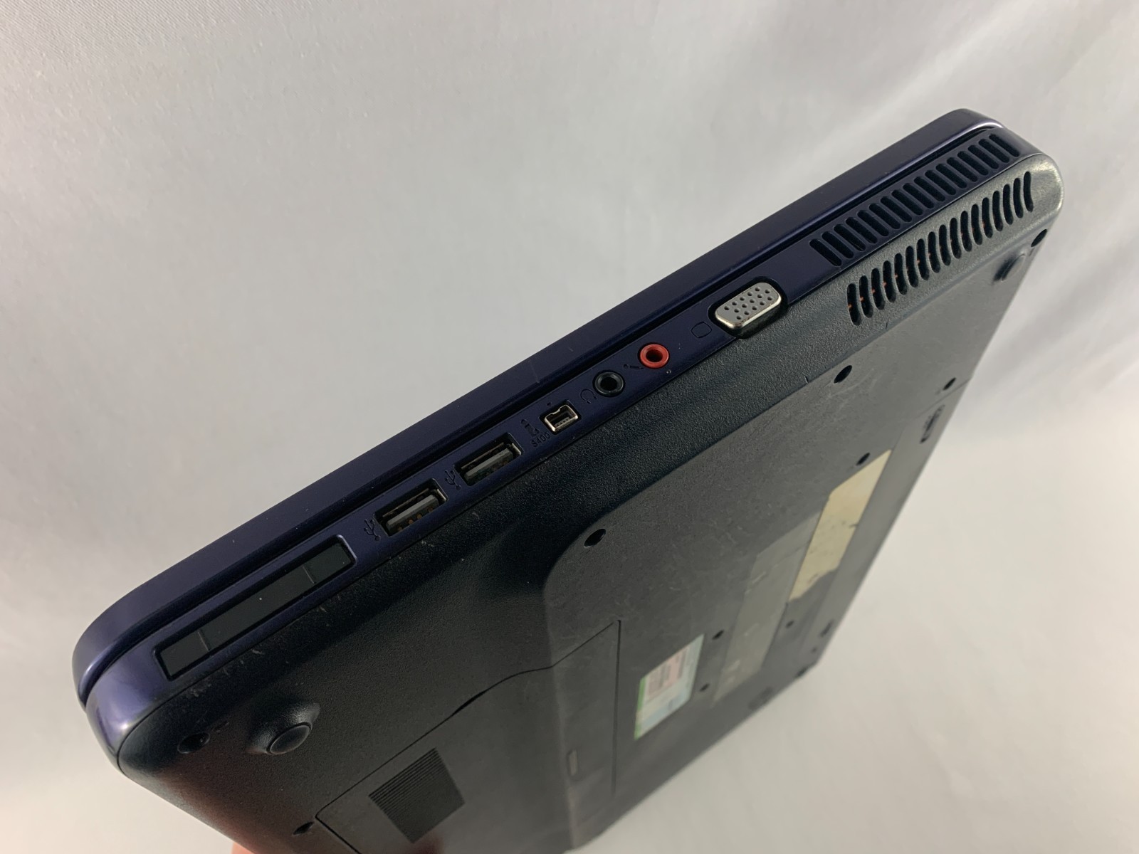 Sony VAIO PCG-7133L Blue Laptop For Parts or Repairs, No Touchpad, Win Vista