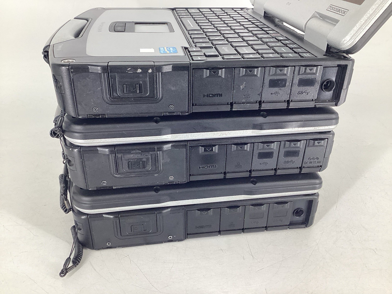 Lot of 3 Panasonic Toughbook CF-31 13.1″ (i5-3340M @2.7GHz, 8GB No SSD/OS) *Read