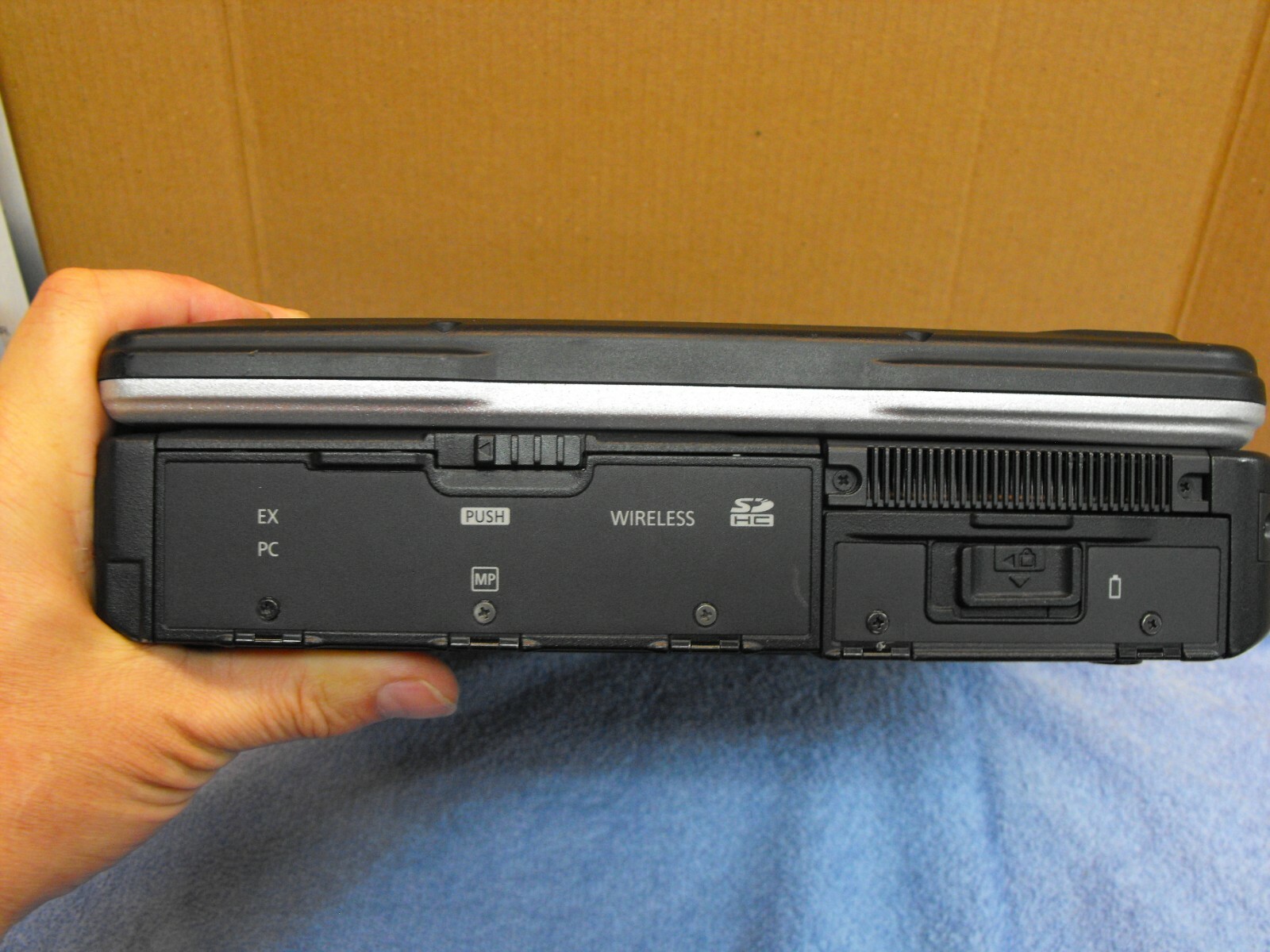 Black Panasonic Toughbook CF-31 MK5 500gb 8gb *GLOBAL GPS* BACKLIT WIN 10, 11