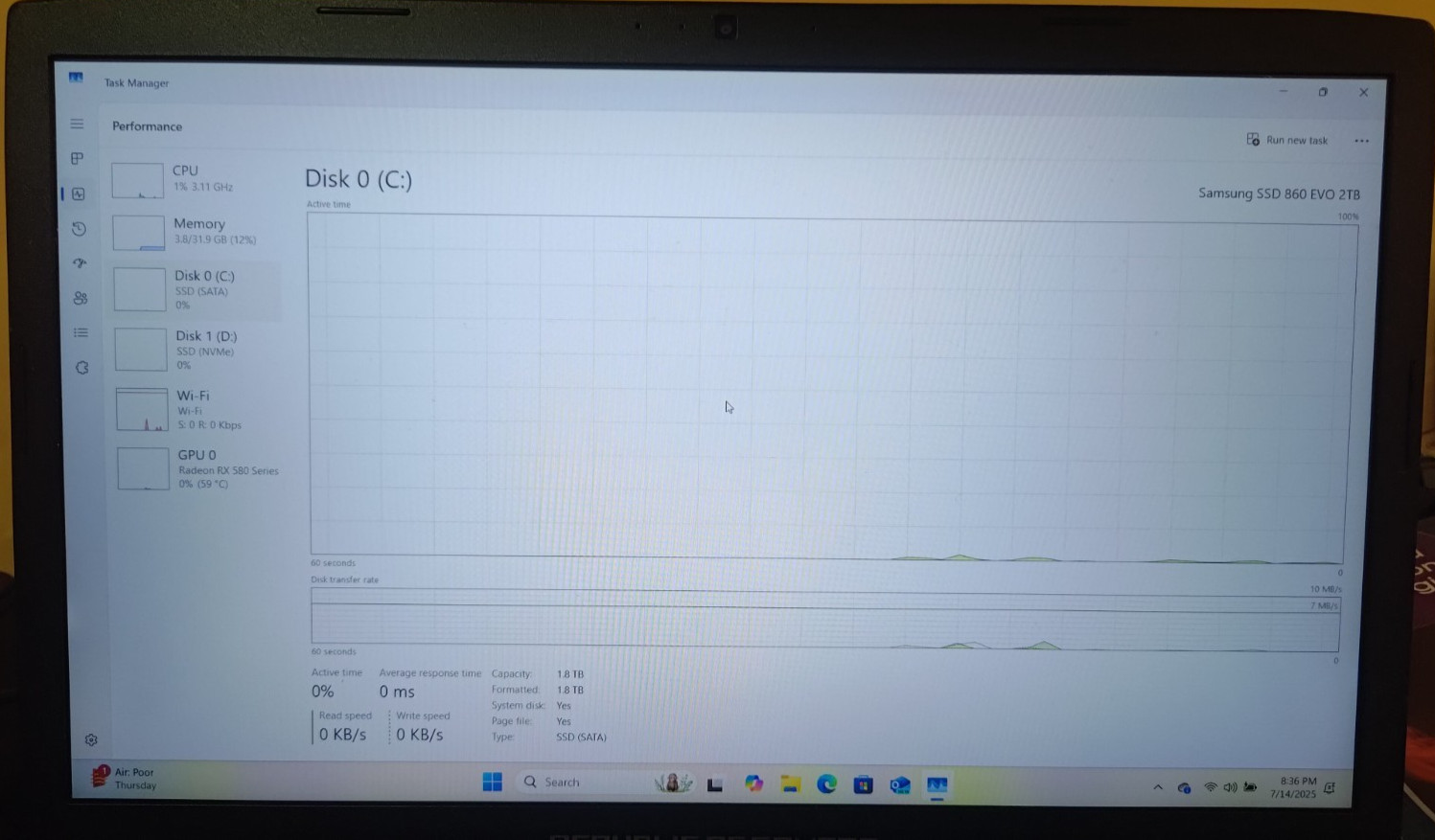 ASUS ROG Strix GL702ZC 17.3” (2T + 1T, AMD Ryzen 7, 3.70GHz, 32GB) Laptop